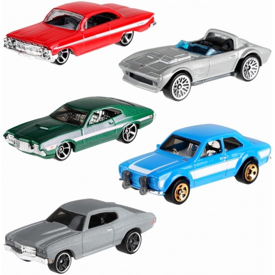 Set 5 masini Hot Wheels Fast and Furious Set 5 masini Hot Wheels Fast and Furious