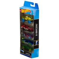 Set 5 masini Hot Wheels X-Raycers