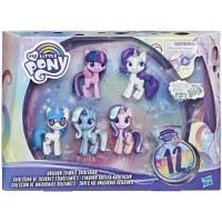 Set 5 ponei Unicorn Sparkle cu accesorii My Little Pony