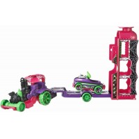 Set camion si masina sport Hot Wheels Car Nival Steamer