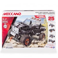 Set constructie Meccano 4X4 cu 25 de modele