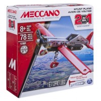 Set constructie metalic Meccano Kit Avion 2 in 1