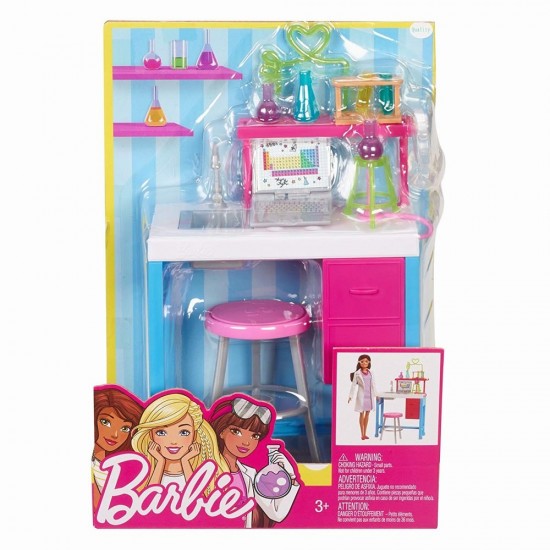 Set de joaca Barbie Mobilier laboratorul de chimie