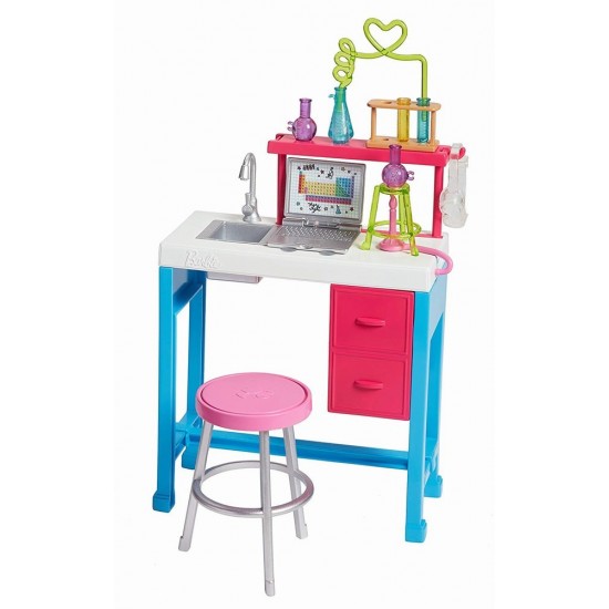 Set de joaca Barbie Mobilier laboratorul de chimie