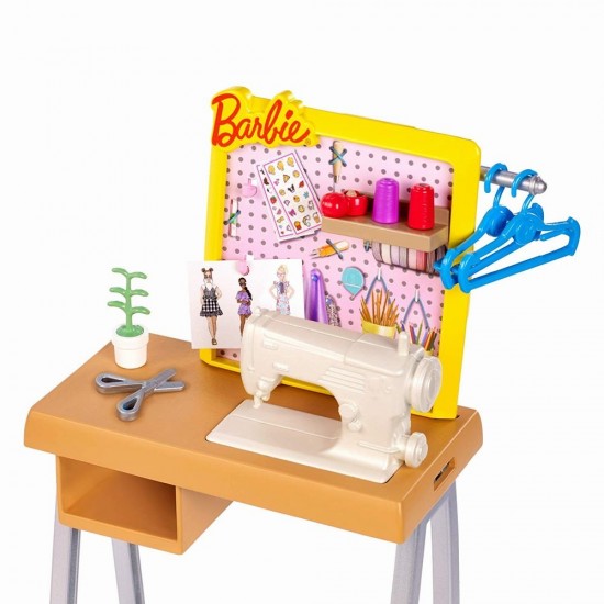 Set de joaca Barbie Mobilier Studio Moda