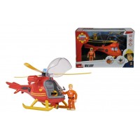 Pompierul Sam - Elicopter Wallaby cu figurina