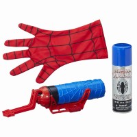 Lansator Spider-Man cu manusa 2 in 1 cu spuma si apa