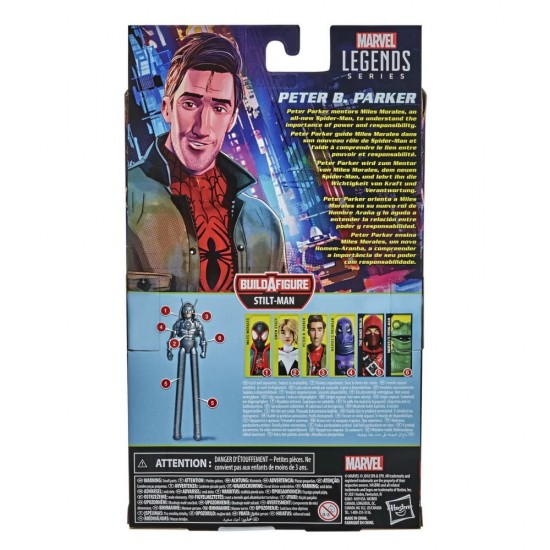 Figurina Spider-Man Legends Peter B. Parker