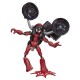 Figurina flexibila Spiderman cu motocicleta