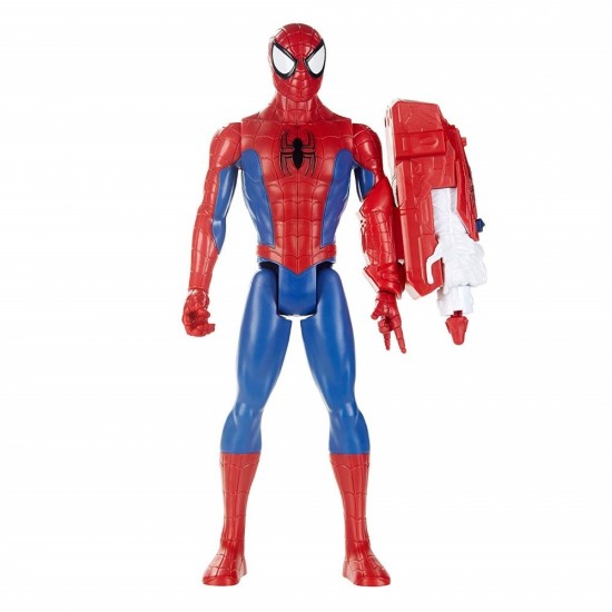 Figurina Spiderman Titan Power Pack cu lansator