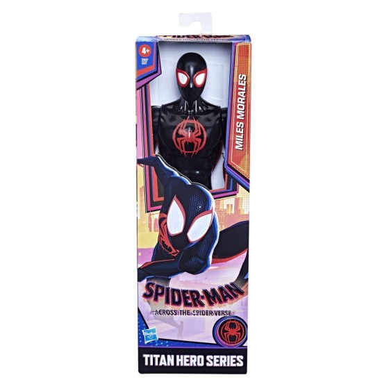 Figurina Spiderman Verse Titan Hero Miles Morales 30 cm