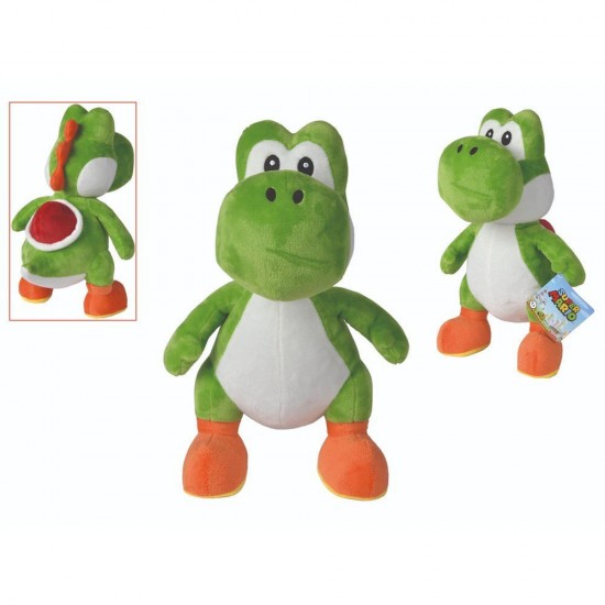 Jucarie plus Super Mario Yoshi 30 cm