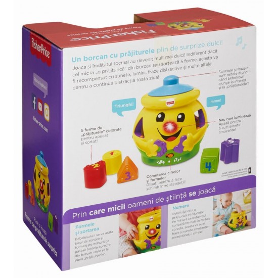 Jucarie educativa Fisher Price Surpriza formelor de biscuiti