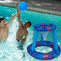 Cos de basket acvatic cu minge inclusa Swimways 