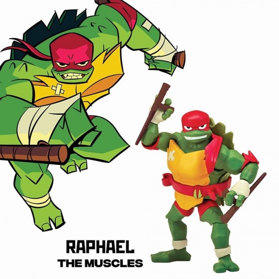 Figurina Raphael cu accesorii Testoasele Ninja 