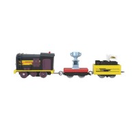 Locomotiva motorizata Diesel Thomas cu 2 vagoane