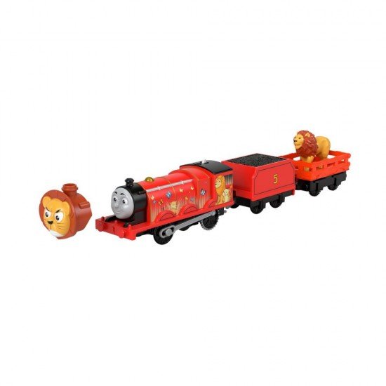 Locomotiva motorizata Thomas Safari Lion James