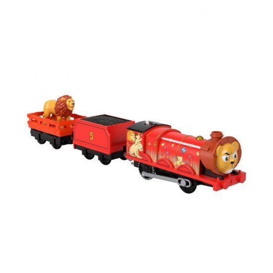 Locomotiva motorizata Thomas Safari Lion James