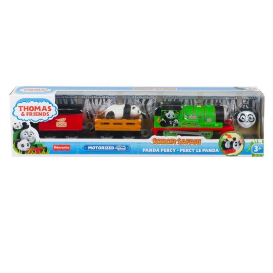 Locomotiva motorizata Safari Panda Percy