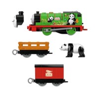 Locomotiva motorizata Safari Panda Percy