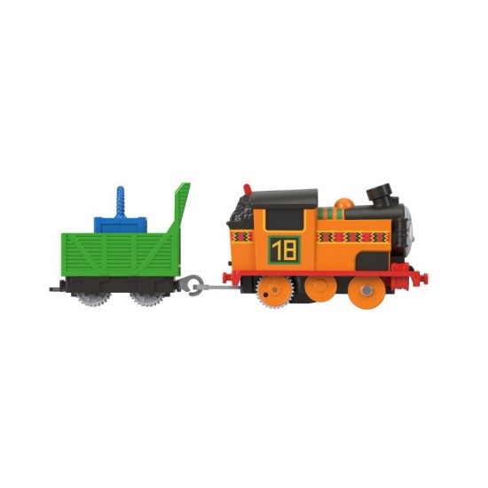 Set de joaca Thomas cu locomotiva Nia motorizata si accesorii