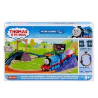 Set de joaca Thomas cu locomotiva Push Along Gordon si accesorii