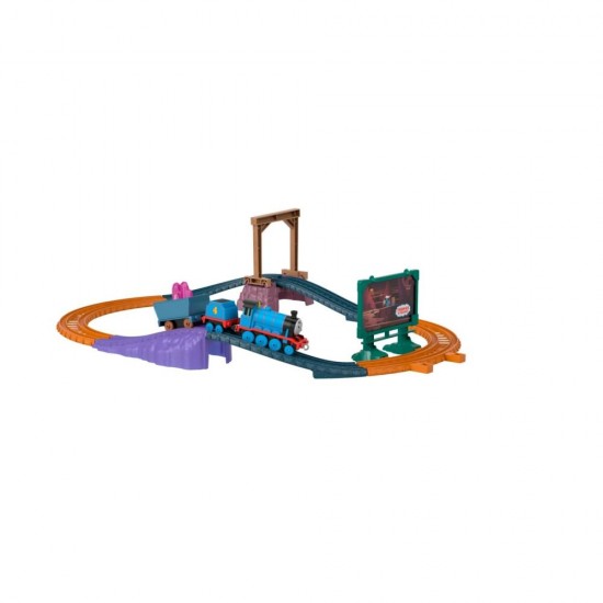 Set de joaca Thomas cu locomotiva Push Along Gordon si accesorii