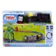 Set de joaca Thomas cu locomotive Diesel si Cranky motorizate si accesorii