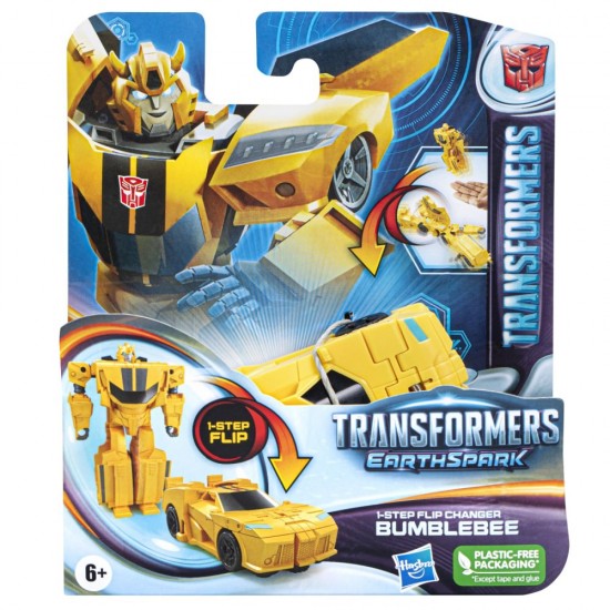 Figurina transformabila Bumblebee 6 cm Transformers 7 Earthspark 