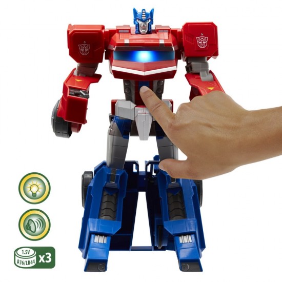 Robot interactiv Transformers Cyberverse Optimus Prime 25 cm