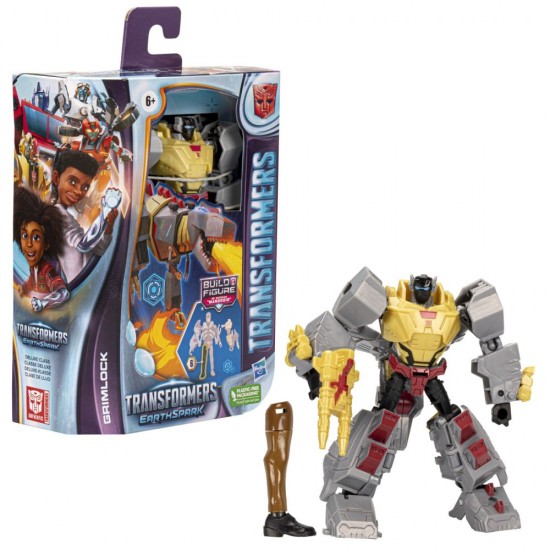 Figurina Transformers Earthspark Deluxe Grimlock 12.5 cm