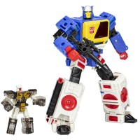 Figurina Transformers Legacy Evolution Twincast & Autobot Rewind 17 cm