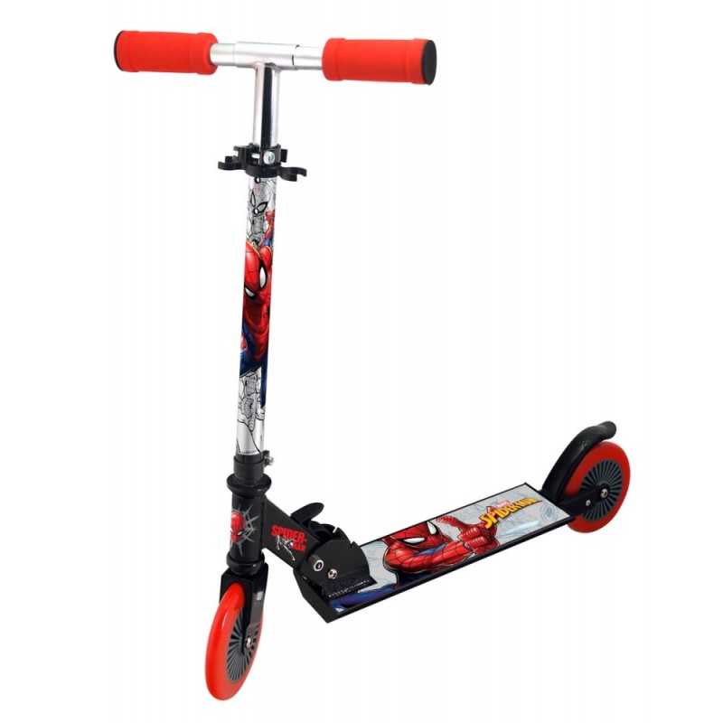Trotineta pliabila cu 2 roti Spiderman Trotineta pliabila cu 2 roti Spiderman