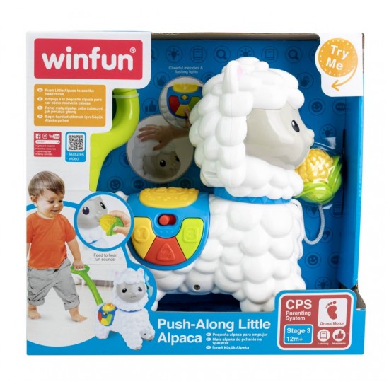 Jucarie de impins Alpaca Winfun