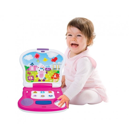 Jucarie interactiva laptop unicorn Winfun