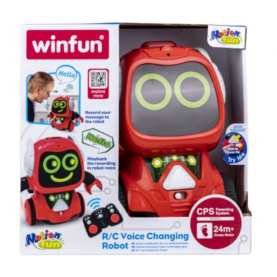 Robotel interactiv cu telecomanda Winfun