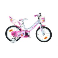 Bicicleta pentru fetite 166 RSN 16 inch Dino Bikes