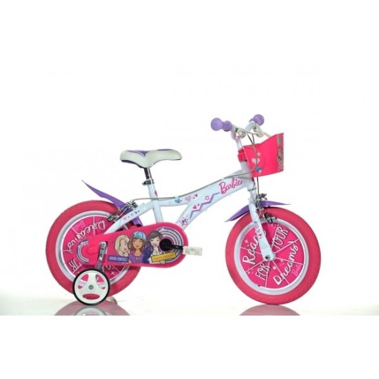 Bicicleta copii 14 inch Dino Bikes Barbie Bicicleta copii 14 inch Dino Bikes Barbie