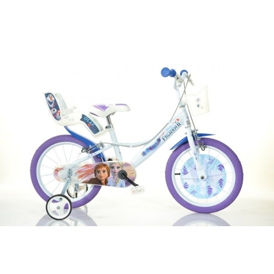 off Brig Infrared Bicicleta pentru fetite Frozen 16 inch Dino Bikes | KidoStore.ro