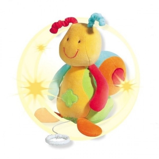 Jucarie muzicala Melc Brevi Soft Toys