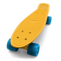 Skateboard Street Cruizer 57 cm Galben - Mandelli