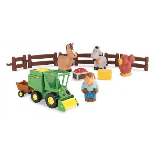 Set de joaca Timpul recoltei Biemme Johnny Deere