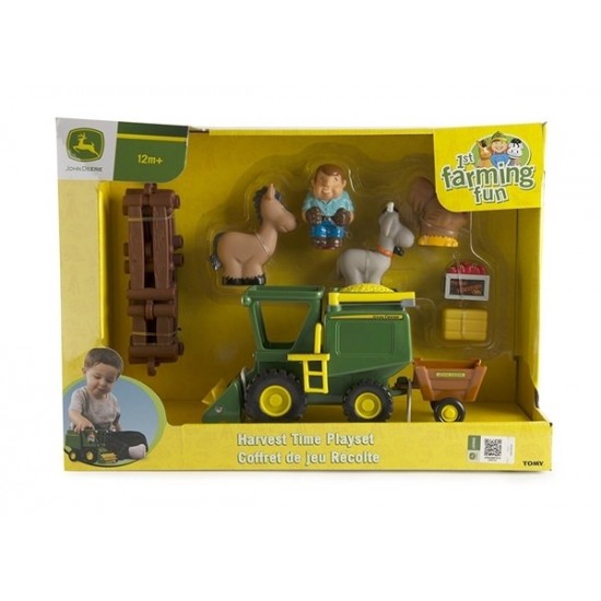 Set de joaca Timpul recoltei Biemme Johnny Deere