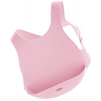 Baveta Flexi Bib Minikoioi 100% Premium Silicone Pinky Pink