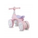 Bicicleta cu lumini, sunet si difuzor de balonase Momi Tobis - Pink
