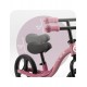 Bicicleta fara pedale cu roti led Momi Isoka Pink Bicicleta fara pedale cu roti led Momi Isoka Pink