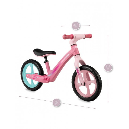 Bicicleta fara pedale Momi Mizo Pink