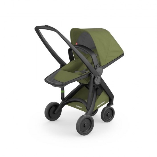 Carucior 2 in 1 Greentom 100% Ecologic Black Olive