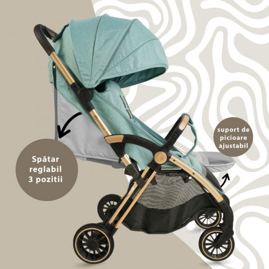 Carucior Sport AppeKids Upp Ultracompact River Green