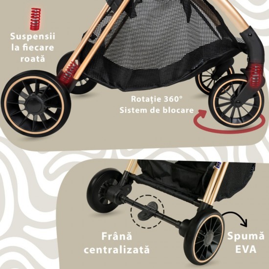 Carucior Sport AppeKids Upp Ultracompact River Green